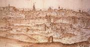 Anton van den Wyngaerde View of Toledo Germany oil painting artist